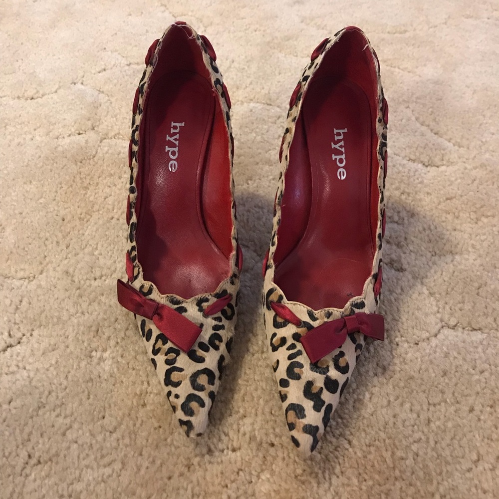 Leopard Heels
